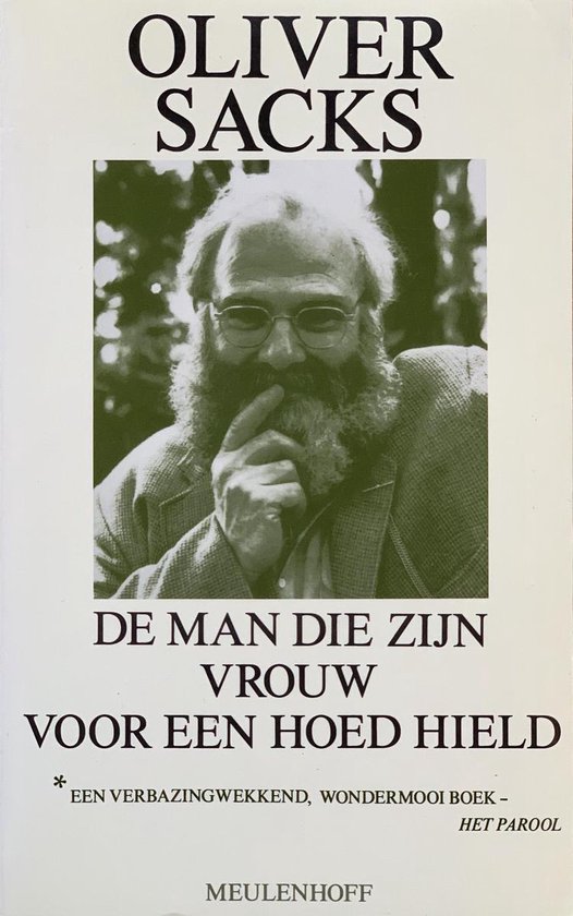 De man die zijn vrouw voor een hoed hield - cover