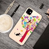 iPhone 11 (6,1 inch) - hoes, cover, case - TPU - Boom met kat
