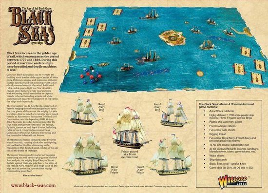 Thumbnail van een extra afbeelding van het spel Black Seas - Starter set