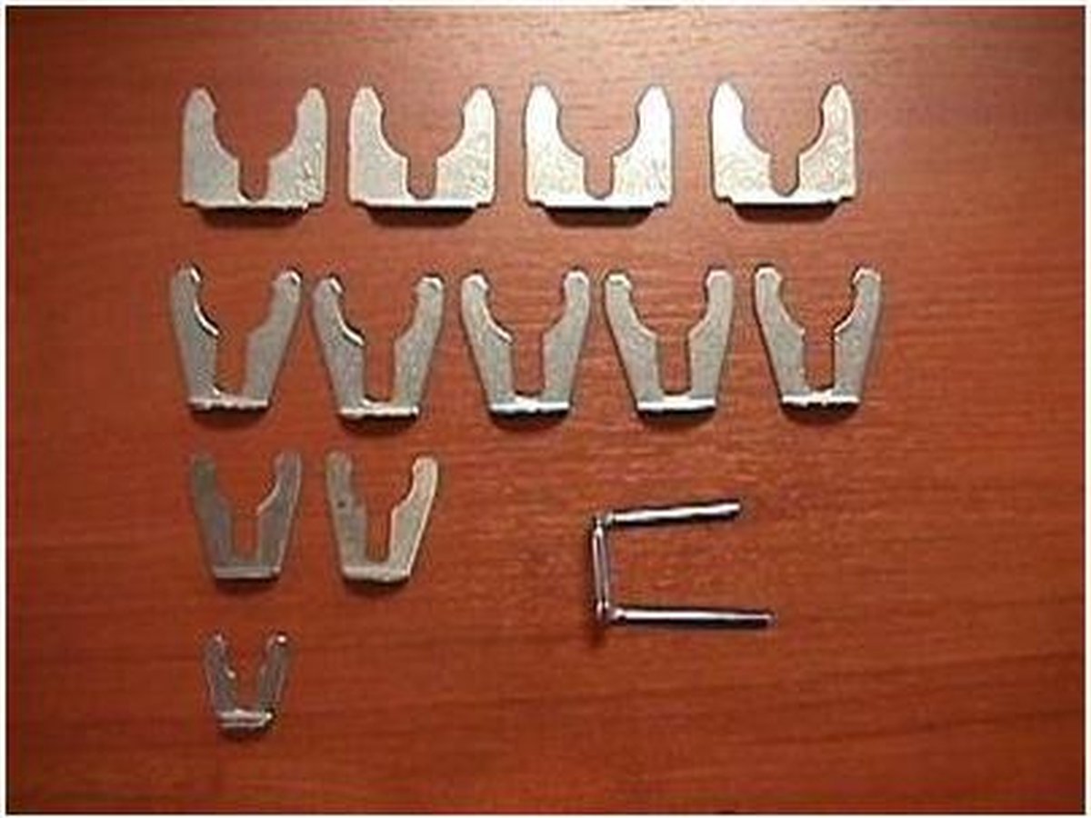 AWB snelsluiting clips (set)