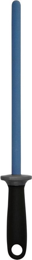 IOXIO Keramisch Aanzetstaal - Medium Korrel 360 - 24 cm - Ergonomisch Zwart Heft