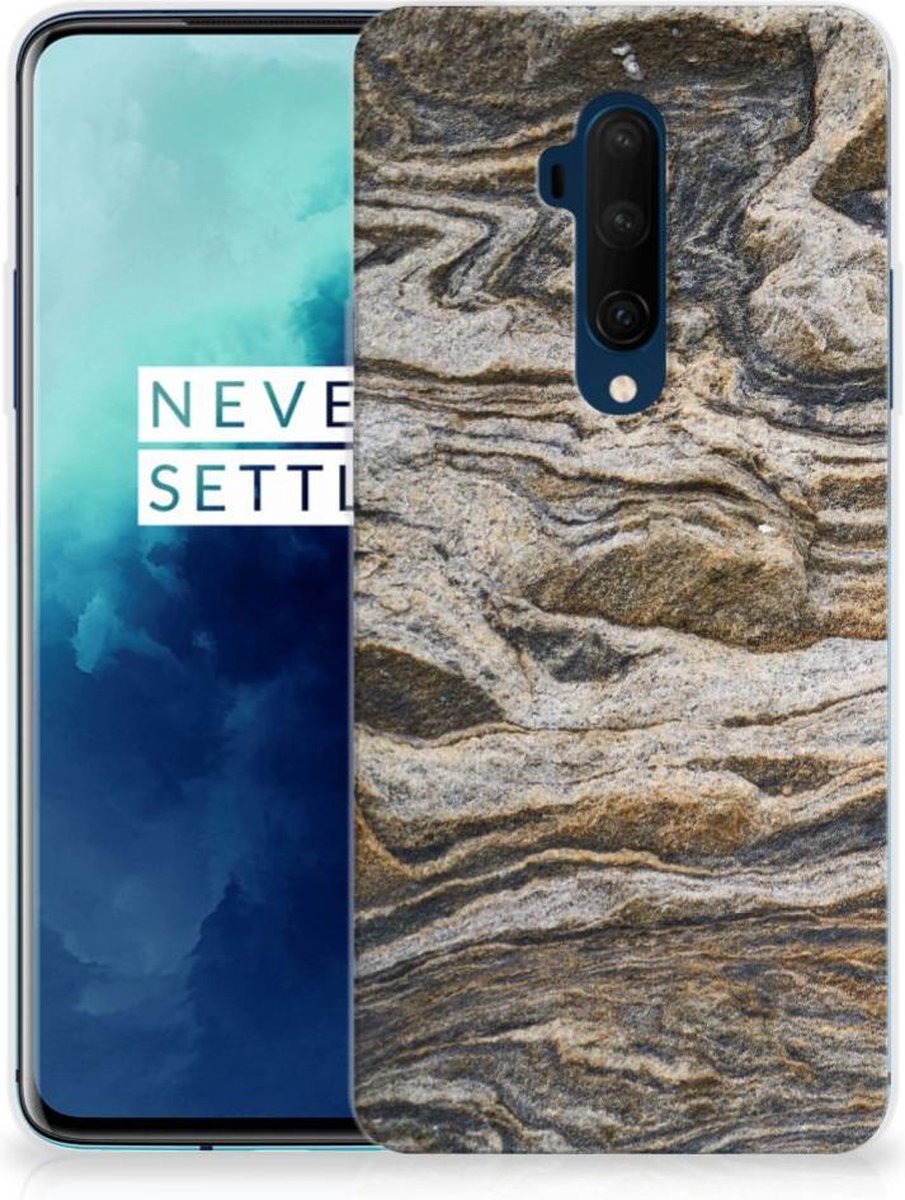 OnePlus 7T Pro TPU Siliconen Hoesje Steen