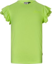 Retour Jeans Meisjes T-shirt - neon yellow - Maat 140