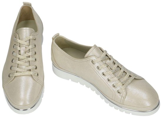 Sensunique -Ladies - or - chaussures à lacets basses - taille 37 | bol.com