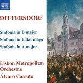 Lisbon Metropolitan Orchestra, Álvaro Cassuto - Ditterdorf: 3 Sinfonias (CD)