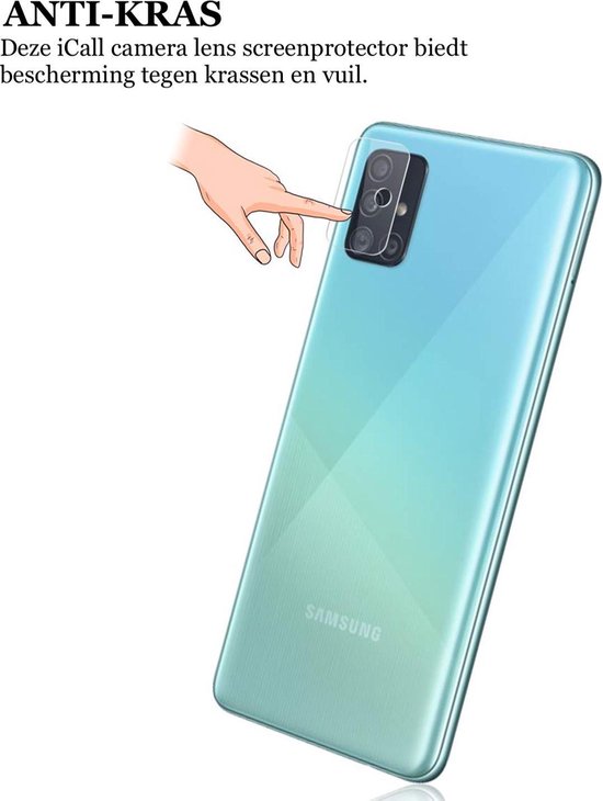 2x Protection en verre pour objectif de téléphone Samsung