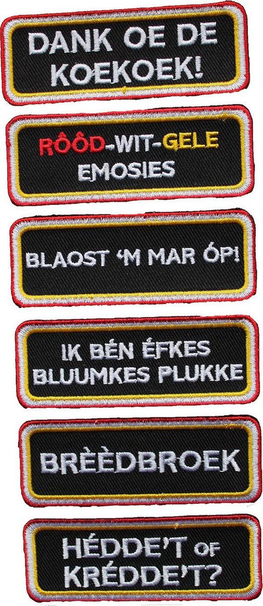 Oeteldonksjaal | Oeteldonk Emblemen Pakket | Bossche Uitspraken