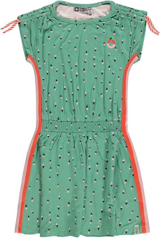 picknick embargo Generator Tumble 'n dry Meisjes Jurk Lucina - Green - Maat 98 | bol.com