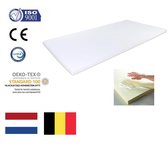 Topper Topdekmatras 180x200 Traagschuim Nasa Visco 6cm dik - Anti allergie