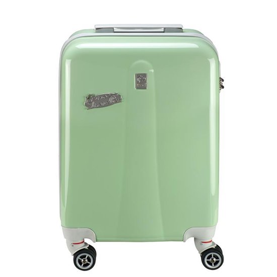 Lounge Traditie Previs site Princess Traveller Retro Handbagage Koffer – 55 cm – 31 l. – Groen | bol.com
