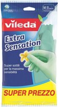 Vileda Extra Sensation Gloves Medium Pure Cotton Technology