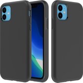 Hard Case telefoonhoesje geschikt voor Apple iPhone 11 Hoesje Zwart - Shockproof