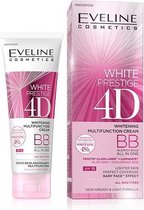 Eveline Cosmetics White Prestige 4D BB Crème Blanchissante Multifonction 50 ml.