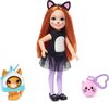 foto van Barbie Club Chelsea Verkleedpop Katten (15 cm) - Barbiepop