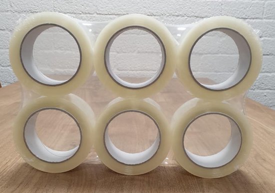 Tesa BASIC - Verpakkingstape - 66m x 50mm - Transparant - UV-bestendig Tesa BASIC - Verpakkingstape - 66m x 50mm - Transparant - UV-bestendig