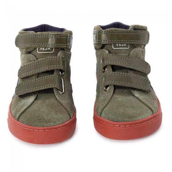 Veja Esplar Mid Olive - Unisex - Groen - Maat 34 | bol.com