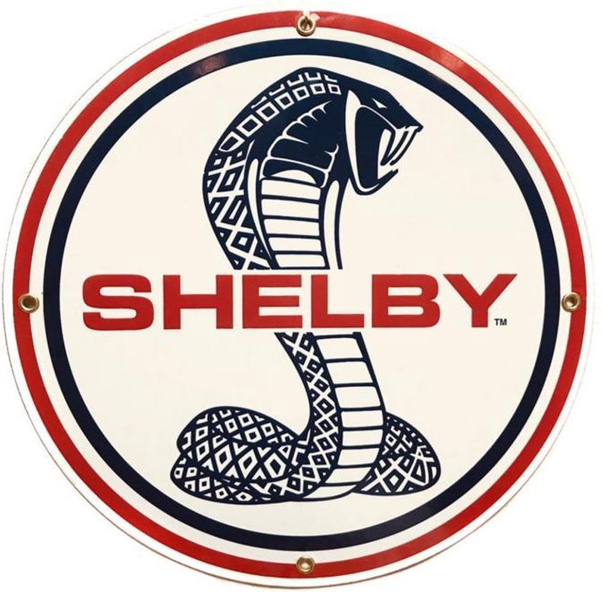 Shelby Emaille Bord - 30 cm ø