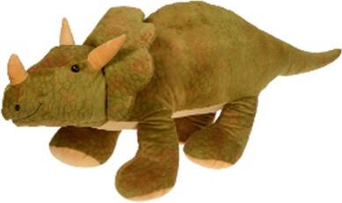 | Knuffel dinosaurus triceratops 100 cm grote Pluche dinosaurus Diplodocus knuffel mega 63 cm Grote