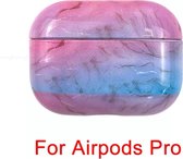 AirPods Marmer Case Cover - Beschermhoes - Multicolour - Geschikt voor Apple AirPods PRO