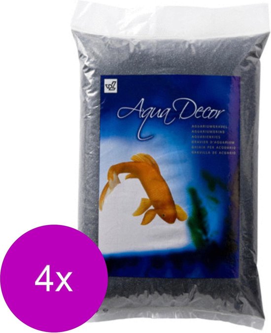 Gravier pour aquarium couleur mix 10KG noir