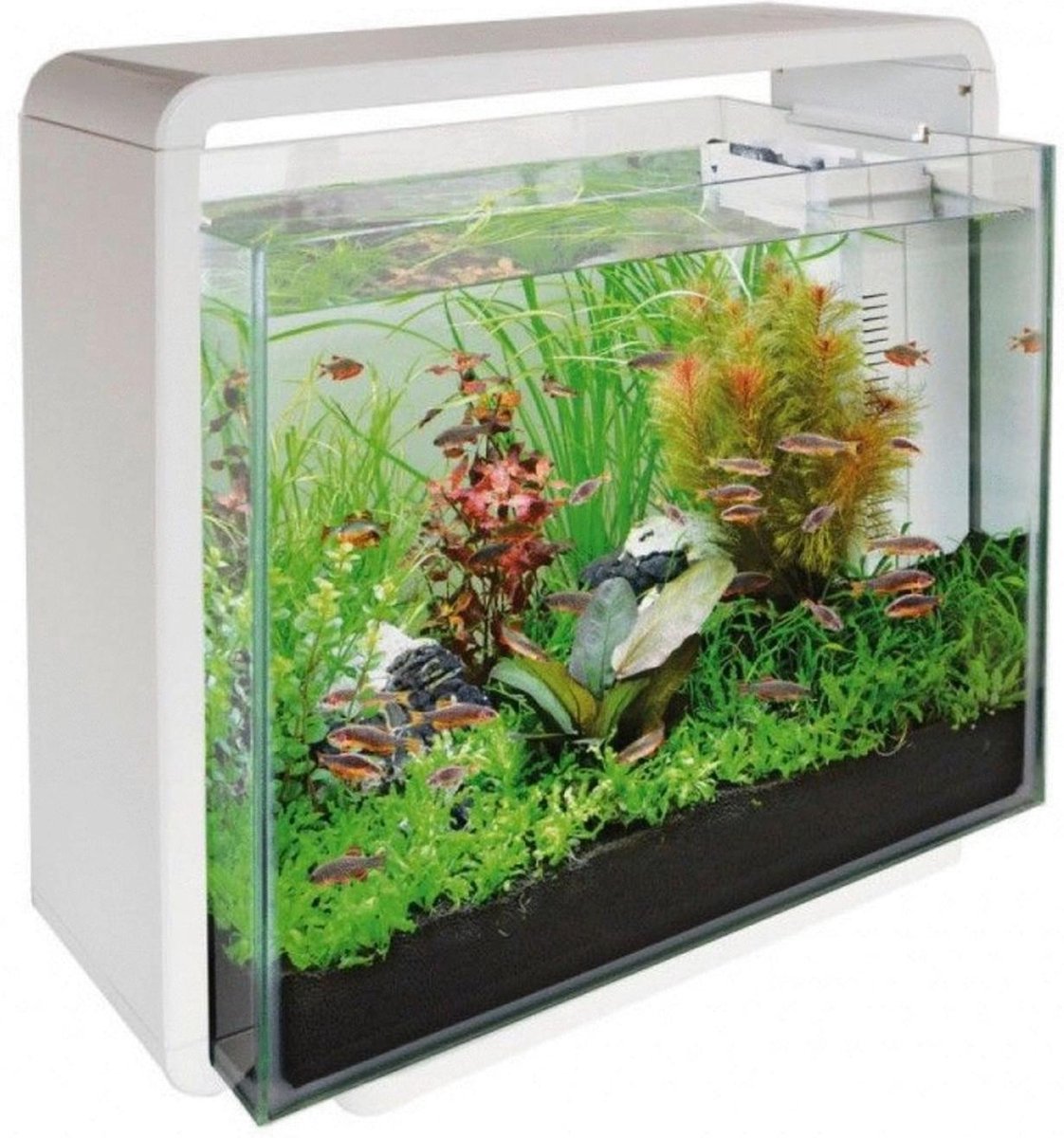 SuperFish Home Aquarium - 40 L - Wit - 47 x 25 x 42.5 cm | bol.com