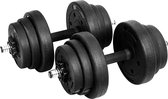 Nancy's Verstelbare Dumbellset - 20KG Set - Dumbell Extra Stevig - Halters - Halterset