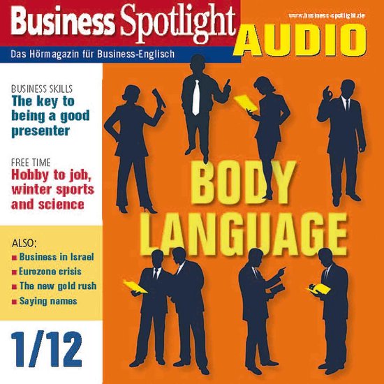 Business-Englisch lernen Audio - Körpersprache bei Präsent ... - cover