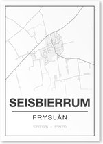 Poster/plattegrond SEISBIERRUM - A4