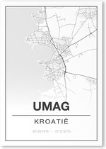 Poster/plattegrond UMAG - A4