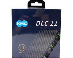 KMC X11 DLC Fietsketting 11 speed - Zwart/Groen