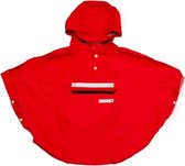 Peoples Poncho red kind M
