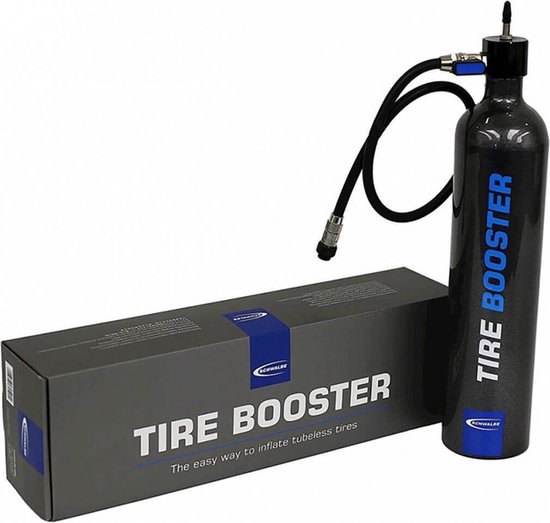 Schwalbe Tire Booster pomp voor tubeless banden 11 bar