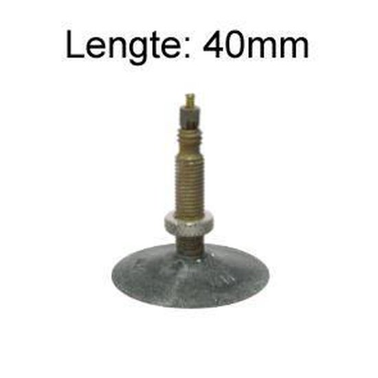 Fietsband ventiel met tekst 'Lengte: 40mm'.