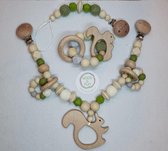Baby cadeau jongen/meisje - Baby cadeauset - Baby gift set Eekhoorn - Baby geschenkset - Baby cadeaupakket - Cadeau baby jongen/meisje - Kraamcadeau jongen/meisje - Kraamcadeau jongen/meisje 