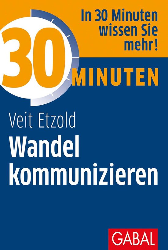 30 Minuten - 30 Minuten Wandel kommunizieren - cover