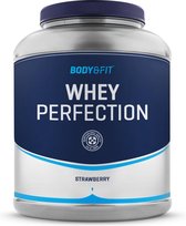 Body & Fit Whey Perfection - Proteine Poeder / Whey Protein - Eiwitshake - 2268 gram (81 shakes) - Aardbei