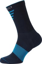 Odlo Socks long CERAMIWARM MID Poseidon/Blue Jewel - Maat 45/47