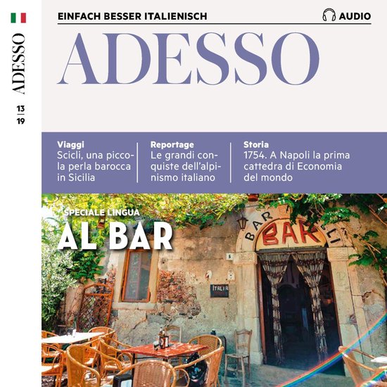 Italienisch lernen Audio - In der Bar - cover