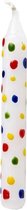 Glückskäfer Verjaardagskaars Confetti 10 Cm Multicolor