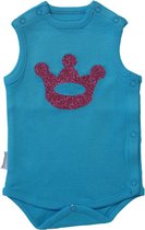 Prematuur Romper turquoise maat 44