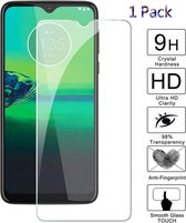 1 Stuks Screenprotector Tempered Glass Glazen Gehard Screen Protector 2.5D 9H (0.3mm) - Geschikt voor: Motorola Moto G8 Play