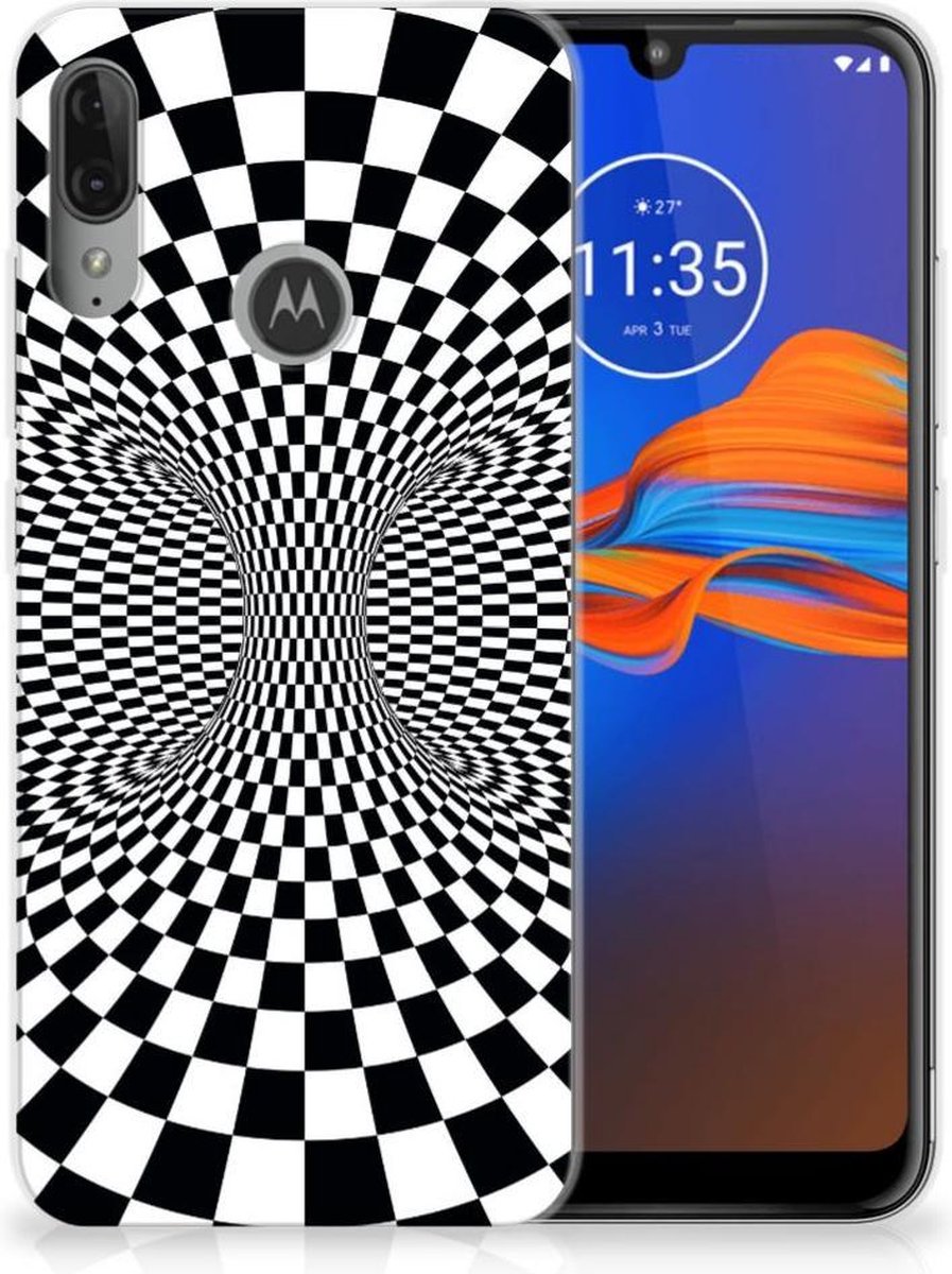 Motorola Moto E6 Plus TPU Hoesje Illusie