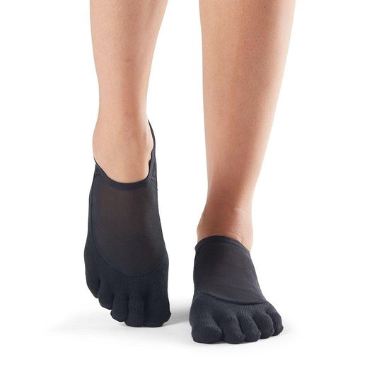 ToeSox - Antislip Sokken - Met Tenen - Luna - Zwart van ToeSox — afbeelding 2