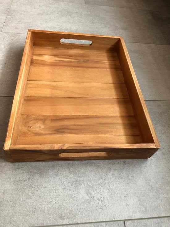 Teak houten Dienblad 38,5x29 cm | bol.com