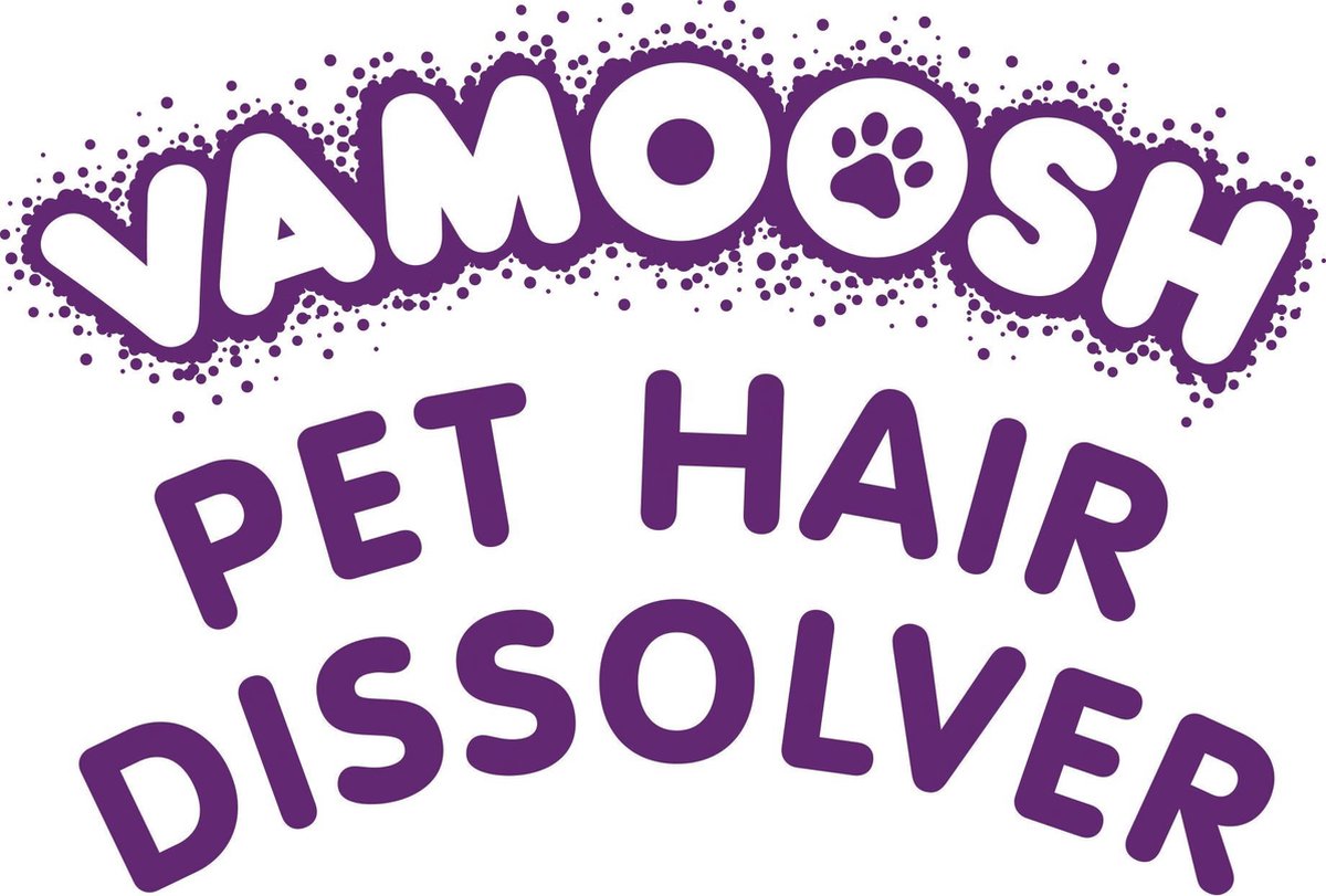 Vamoosh 6 Sachets Dissolvant Poils D'animaux Compagnie Pour Machine à Laver, élimine Les Odeurs, Dissout Des Chiens, Chats, Animaux, Nettoie La Literie Facile Utiliser, Jusqu'à 6 Lavages