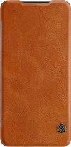 Nillkin Qin PU Leather Book Case voor Huawei P30 - Bruin