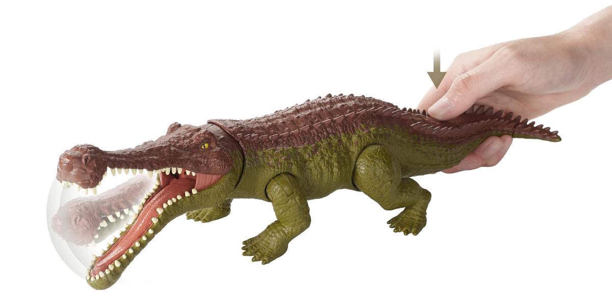 Jurassic World Total Control Sarcosuchus Speelgoeddinosaurus bol