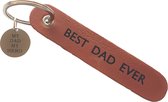 Sleutelhanger BEST DAD EVER + bedel