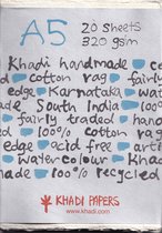 Khadi handgeschept papier 15 x 21 cm - 320 grams - 20 vel