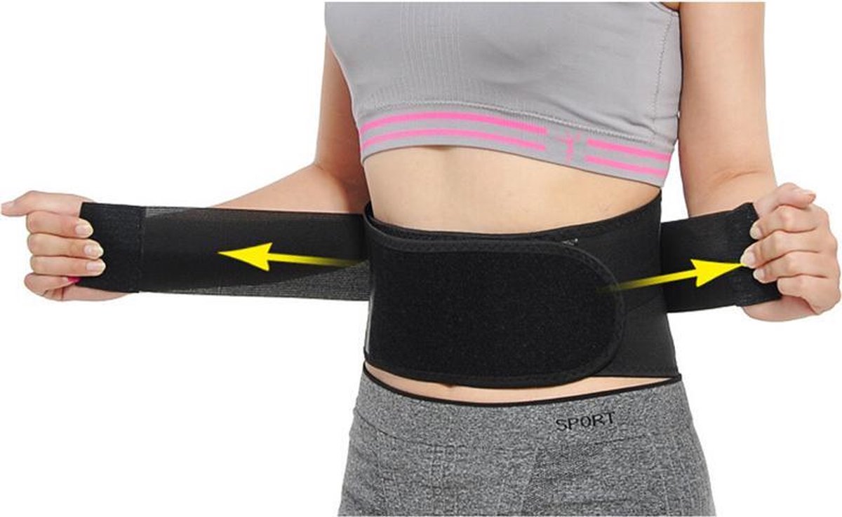 Rug Brace – Onderrug Brace – Steun Brace – Rug Steun – Brace –Magnetische Rugwarmer Brace – Zelfopwarmende Rugbrace – Verstelbare Brace - XL